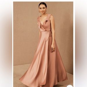 Tansy Satin Maxi Dress